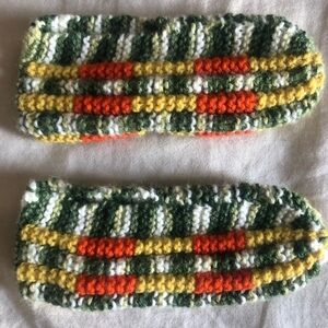 Handmade  Knitted Wool Slippers Brand New